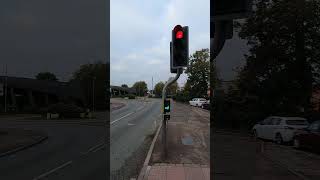 Cambridge Coldhams Lane Siemens Helios Traffic Lights Toucan Crossing [upl. by Loziram629]