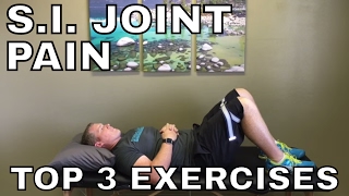 SI Joint Pain Top 3 Exercises [upl. by Eslehc]