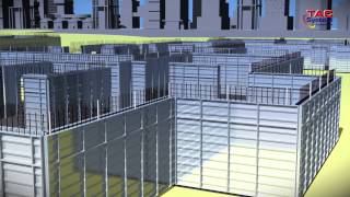 ALUMINIUM FORMWORK  TAC SYSTEM FORMWORK NEW VIDEO [upl. by Neerak268]