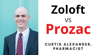 Pharmacist Compares Zoloft vs Prozac For Depression [upl. by Orbadiah]