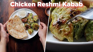 Mouthwatering Chicken Reshmi Kabab Recipe [upl. by Ddal]