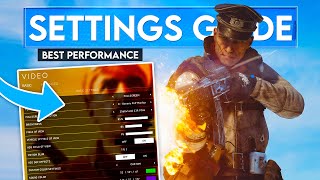 Battlefield 5 Best Performance Settings Guide 2021 [upl. by Katharine]