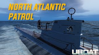 UBOAT Gameplay  Patrolling the Western Approaches [upl. by Ayhay358]