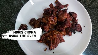 How To Make Mbuzi Choma Using The Oven [upl. by Ahsitaf]