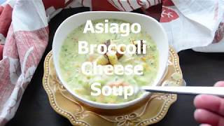 Asiago Broccoli Cheese Soup [upl. by Anaderol]