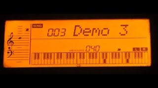 YAMAHA PSRE343  Demo 3 [upl. by Ees]