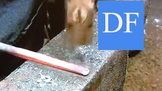 Blacksmithing for beginners Basic Forging 1 [upl. by Audette344]