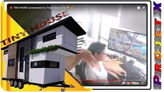 🔴 TINY HOUSE Lavancement Du Projet quot construire sa mini maison quot Grace à Toi 😁✌️ [upl. by Ibbetson297]