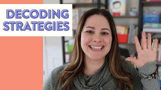 Decoding Strategies for Beginning Readers  how to teach kindergarten and 1st graders to decode [upl. by Lukey]