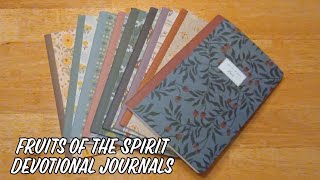 Fruit of the Spirit Devotional Journal Set Unboxing [upl. by Cletis]