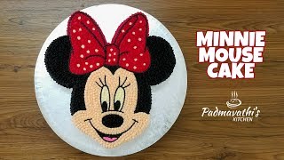 Minnie Mouse Cake  Buttercream Frosting [upl. by Graces753]