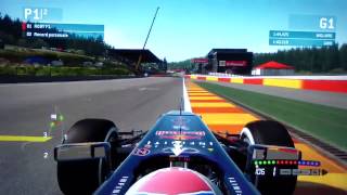 F1 2013 Spa Belgium Setup hotlap  144280  ROBY F1 [upl. by Ardnola]