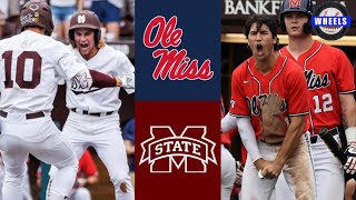 Ole Miss vs Mississippi State NCAA AllTime On Campus Attendance Record  2023 College Baseball [upl. by Rdnaskela]