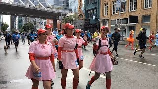 Bay to Breakers 2019 San Francisco California Slow Motion [upl. by Marder128]