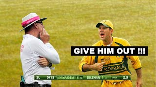 Worst behavior with umpires in cricket  MUST WATCH [upl. by Domini47]