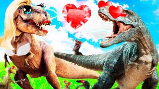 AMOR ENTRE DINOSAURIOS  PRIMAL CARNAGE [upl. by Berfield]