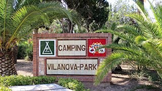 Camping Vilanova Park in Vilanova i la Geltrú September 2017 [upl. by Anohs]