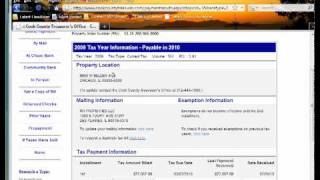 How to Find Property Tax Information [upl. by Idnahr137]