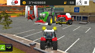 Fs 18 Selling Square Grass Bales  Fs18 Gameplay  Farming Simulator 18 Timelapse fs18 [upl. by Olcott871]