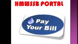 HMWSSB Bill Payment [upl. by Tsui]