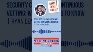 Security Cleared Jobs Whos Hiring amp How – Security Clearance Continuous Vetting DCSA [upl. by Midian]