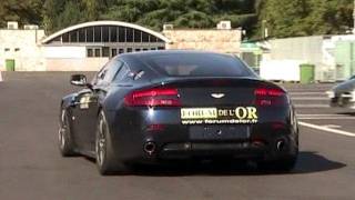 Aston Martin V8 Vantage N24 INSANE Revs SOUND [upl. by Camella347]