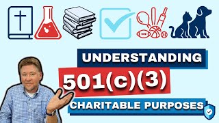 What Can You Do With a 501c3 Understanding IRS Charitable Purposes [upl. by Akirdnas]