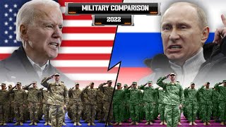 USA VS RUSSIA  Military Comparison 2022 [upl. by Ruthie]