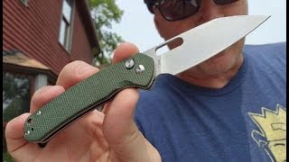 CJRB Wharncliffe Pyrite knife review [upl. by Corson]