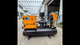 KAISHAN LGY368G Screw Air Compressor [upl. by Nlyak]