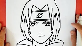 COMMENT DESSINER SASUKE DE NARUTO [upl. by Enimasaj]