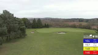 The Millbrook Golf Club 16th Hole Spring Flyover [upl. by Noinatrad]