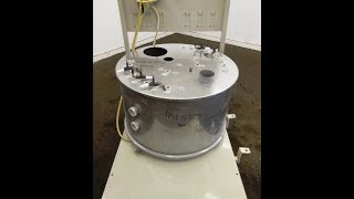 Used ITW Gema Powder Coating Fluidization Hopper  stock 45215003 [upl. by Bomke]