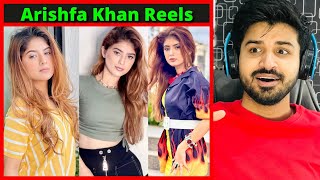 Pakistani React on Arishfa Khan New Dance Instagram Reels Video 2022  Reaction Vlogger [upl. by Renzo]