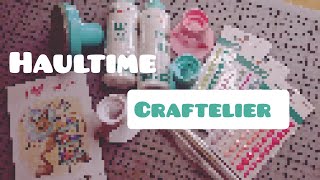 Haul  Craftelier craftelierhaul tolle Sachen 😍 crafting diy bastelnmachtspass [upl. by Sedgewake]