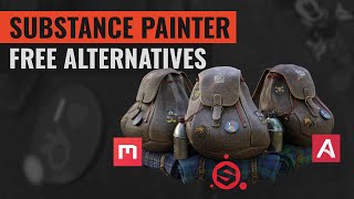 Free Substance Painter Alternatives  Armor Paint vs Quixel Mixer [upl. by Danika493]