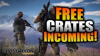 Ghost Recon Wildlands  FREE Battle Crates Incoming Teammate Marketing Costumes Canceled [upl. by Ellinnet]