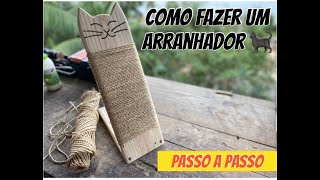 DIY COMO FAZER UM ARRANHADOR PARA GATOS  FAÃ‡A VOCÃŠ MESMO [upl. by Crosse118]