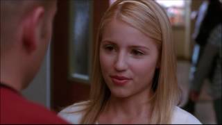 Glee  Quinn confronts Puck about sexting Santana 1x11 [upl. by Anali834]