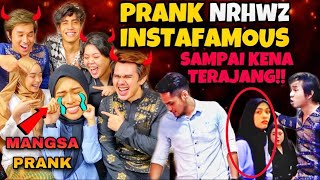 PRANK INSTA FAMOUS NRHWZ SEBAB MULUT BISING TAK RETI DIAM SAMPAI KENA TERAJANGMENANGIS WEYH [upl. by Acirea375]