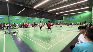 ClearOne New Years 2024  U23 MD R32 Aiden IeongBrian Lee vs Eric SunTim Lang [upl. by Tada]