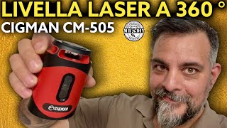 Ottima livella laser autolivellante a 360 gradi e a croce GIGMAN CM505 Come si usa Fai da te [upl. by Odanref]