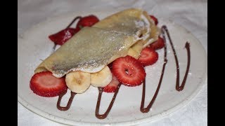 Crepas con Nutela [upl. by Rachel]