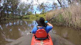 KAYAKING ROCKY WATERHOLES RIVER NARRANDERA New South Wales TRIP 620 [upl. by Leonid265]