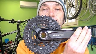 COME MONTARE LA GUARNITURA SHIMANO DEORE SULLA MTB [upl. by Iel]