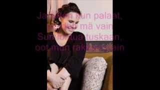 Anne Mattila  Kaipuuni on uskomaton Lyrics [upl. by Lanie]