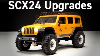 Best SCX24 Upgrades amp Accessories  Part 1 [upl. by Eidarb]