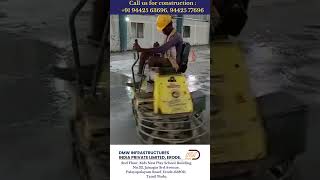 How to Use a Power Trowel for Smooth Concrete Finishing [upl. by Goggin]