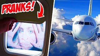 7 FUNNY AIRPLANE PRANKS [upl. by Enelrad]