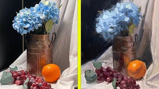 How I Paint a Still Life From Life Step by Step [upl. by Griffy355]